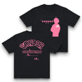Men's Classic Pink Customized Graphic Short-Sleeve Round Neck T-Shirt - 180G 100% Pure Cotton, Lightweight, Breathable, Soft, Relaxed Fit, Casual Streetwear Clothing, All-Season Menswear Top, Machine Washable, Made In USA