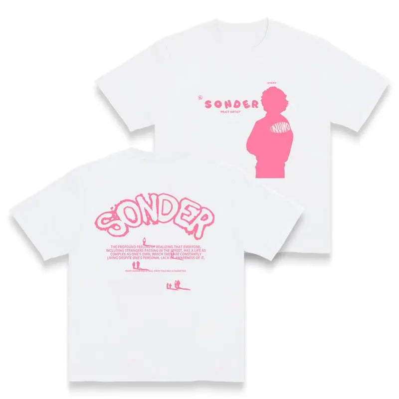 Men's Classic Pink Customized Graphic Short-Sleeve Round Neck T-Shirt - 180G 100% Pure Cotton, Lightweight, Breathable, Soft, Relaxed Fit, Casual Streetwear Clothing, All-Season Menswear Top, Machine Washable, Made In USA