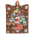 Disney Pixar Cars Fleece Throw Blanket, Lightning McQueen Design, Christmas Holiday Winter Gift, 60x80in