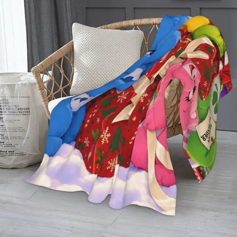 Halloween-M Blanket All Season Sofa Bedroom Chairs Dorm Couch Camping Soft Warm Cozy Bed Fleece Throw Gift for Men Women Boy Girl