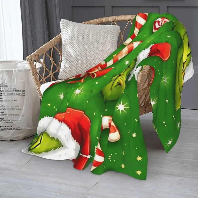 Halloween-M Blanket All Season Sofa Bedroom Chairs Dorm Couch Camping Soft Warm Cozy Bed Fleece Throw Gift for Men Women Boy Girl