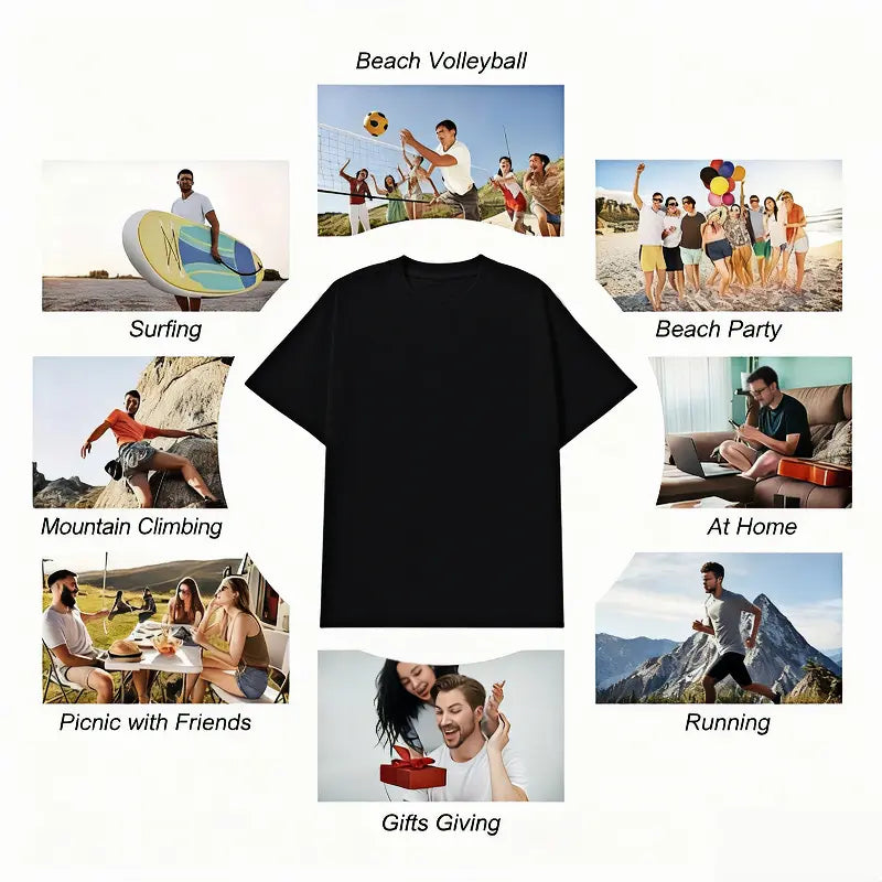 Men's Customized Round Neck Short-Sleeve Cotton Casual Smocking Cat Print T-Shirt - Vintage Gothic Grunge 2000s Emo Scene Amity Affliction Style Streetwear Top