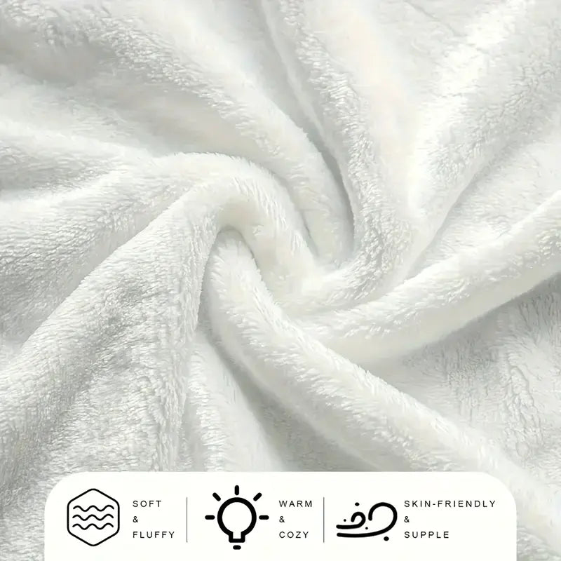 A modern ocean-themed blanket - machine washable flannel with coastal print featuring shells and corals - soft and comfortable multi-purpose blanket suitable for travel, camping, home decor - ideal gift for all seasons80