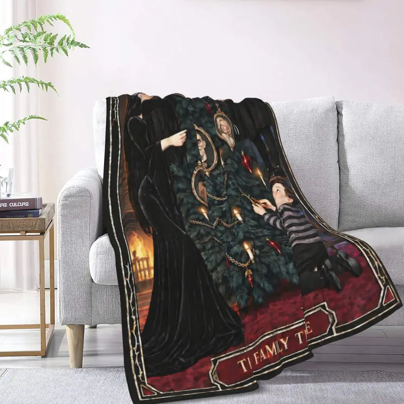 Halloween-M Blanket All Season Sofa Bedroom Chairs Dorm Couch Camping Soft Warm Cozy Bed Fleece Throw Gift for Men Women Boy Girl