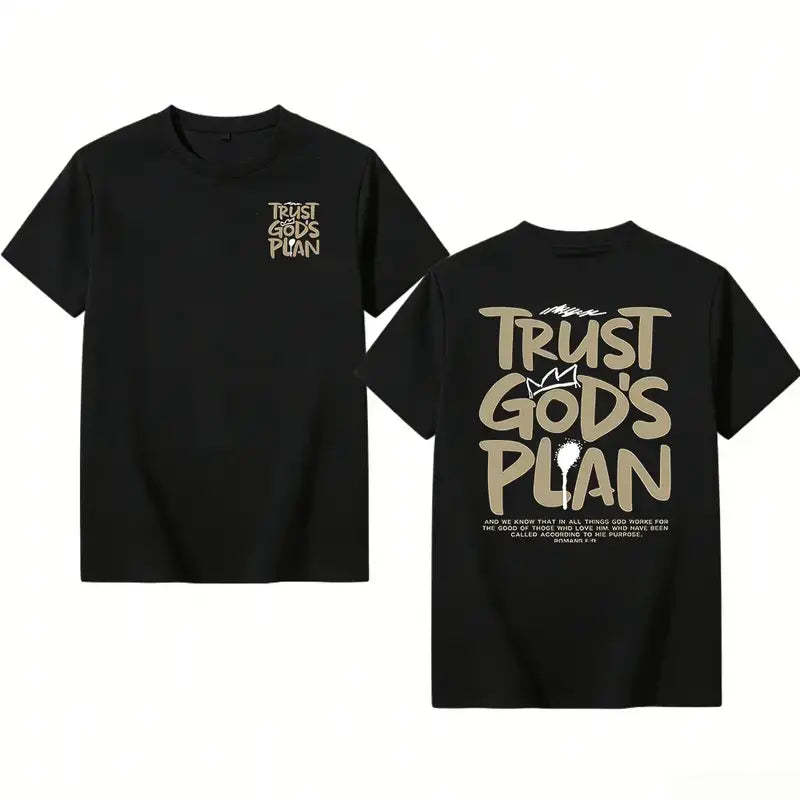 Boys' Christian Graphic T-Shirts - Youth Tee Shirt, Kids Clothing Boys, Faith-Themed Text, Religious Graphic Prints, Acid Wash Bible Verse Kids' Tops