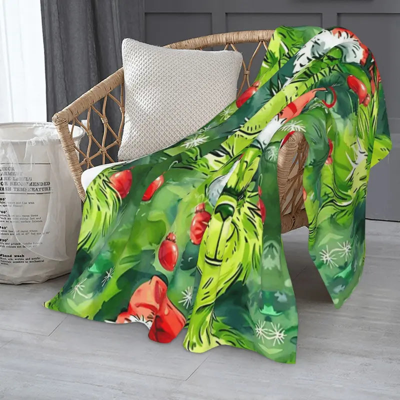 Halloween-M Blanket All Season Sofa Bedroom Chairs Dorm Couch Camping Soft Warm Cozy Bed Fleece Throw Gift for Men Women Boy Girl