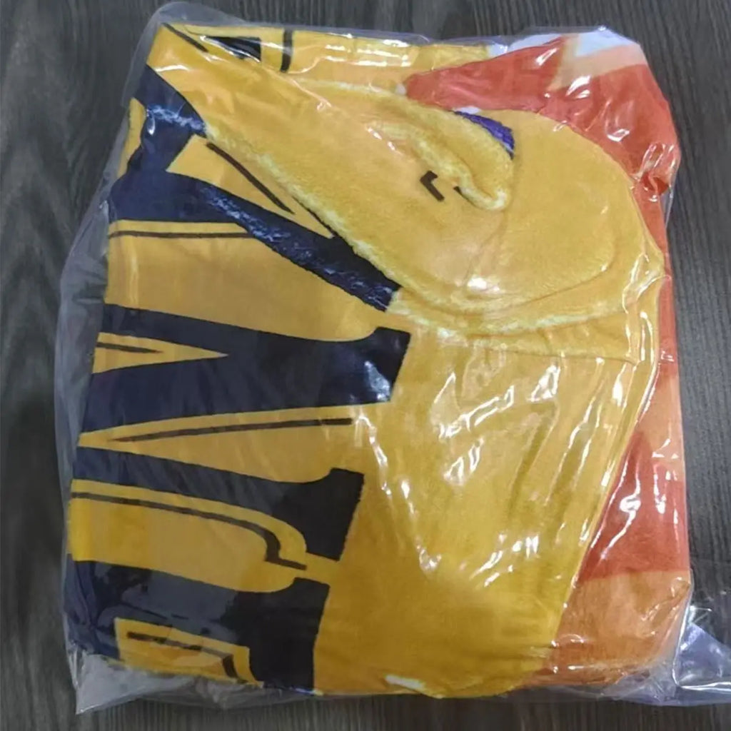 Letter Print Blanket, Slogan Print Blanket, 1 Count Casual Soft Throw Blanket, Air-conditioned Room Blanket, Warm Nap Blanket for Home Office Travel Camping