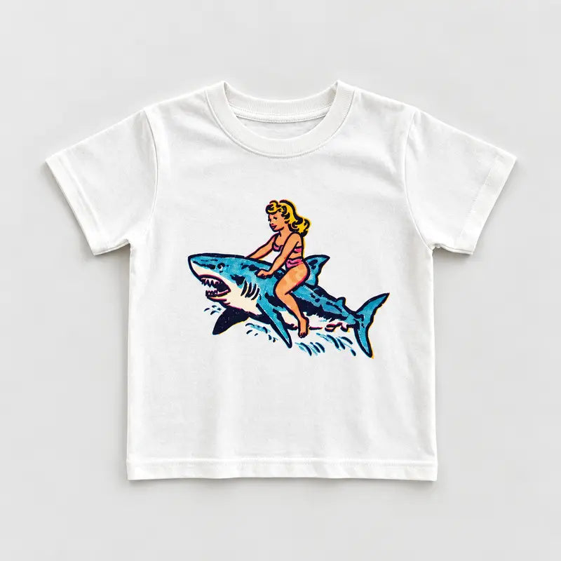 Customized Menswear Short-Sleeve T-Shirt - Men's Retro Sea Life Print Round Neck Casual Baby Tee, 90s Vintage Surf Style, Marine Nature Design, 2000s Beach Fit Top Streetwear Crewneck