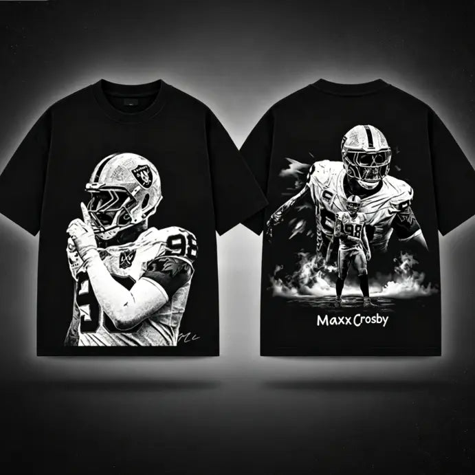 Maxx Crosby #98 V3 The Condor Football T-Shirt, Hoodie & Sweatshirt, Premium 100% Cotton Fan Shirt, The Condor Crosby Fans Apparel, American Football Graphic Shirt, Game Day Outfit, Touchdown Style, Streetwear Pullover Hoodie Gift