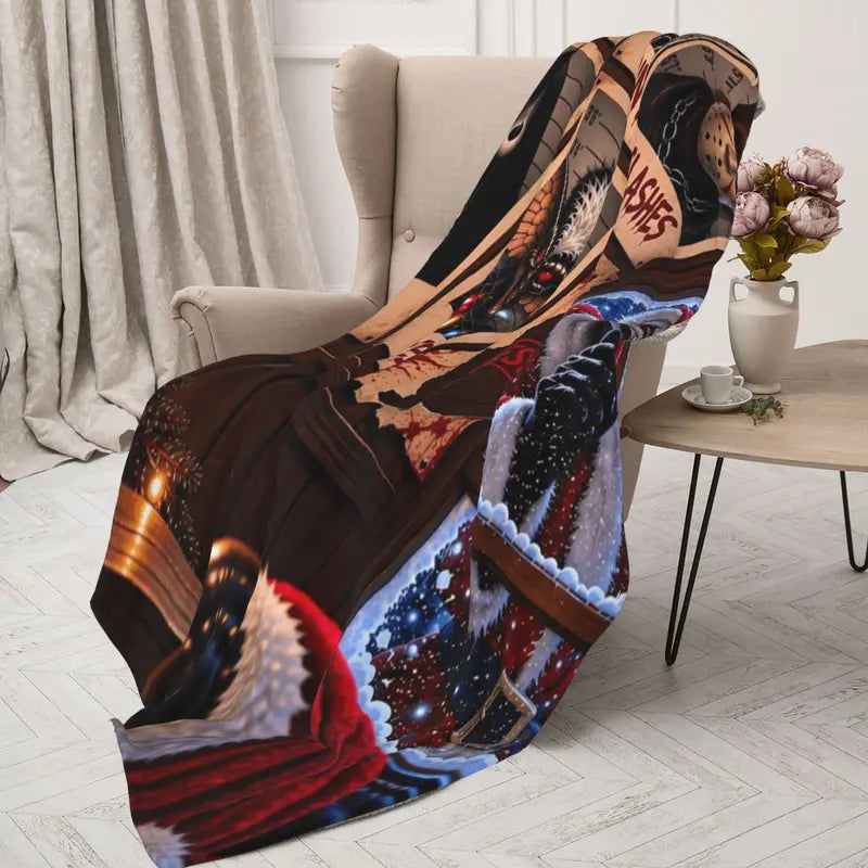 Halloween-M Blanket All Season Sofa Bedroom Chairs Dorm Couch Camping Soft Warm Cozy Bed Fleece Throw Gift for Men Women Boy Girl