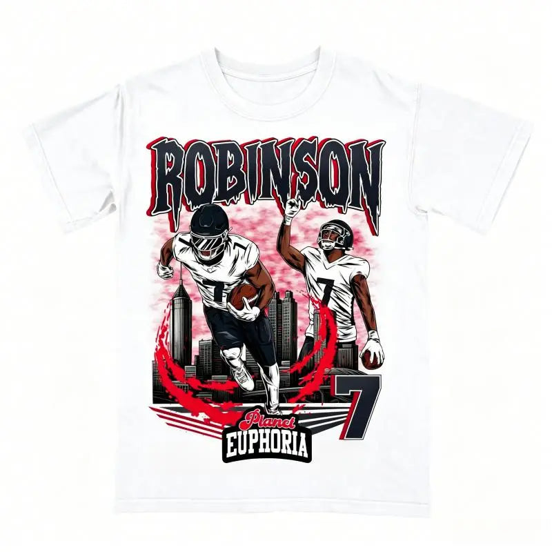100% cotton T-shirt, unisex, suitable for gifting.Bijan/Robinson Tee TShirt - Hoodie American Football，NFL