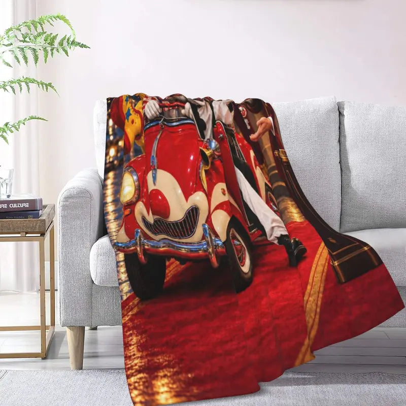 Halloween-M Blanket All Season Sofa Bedroom Chairs Dorm Couch Camping Soft Warm Cozy Bed Fleece Throw Gift for Men Women Boy Girl