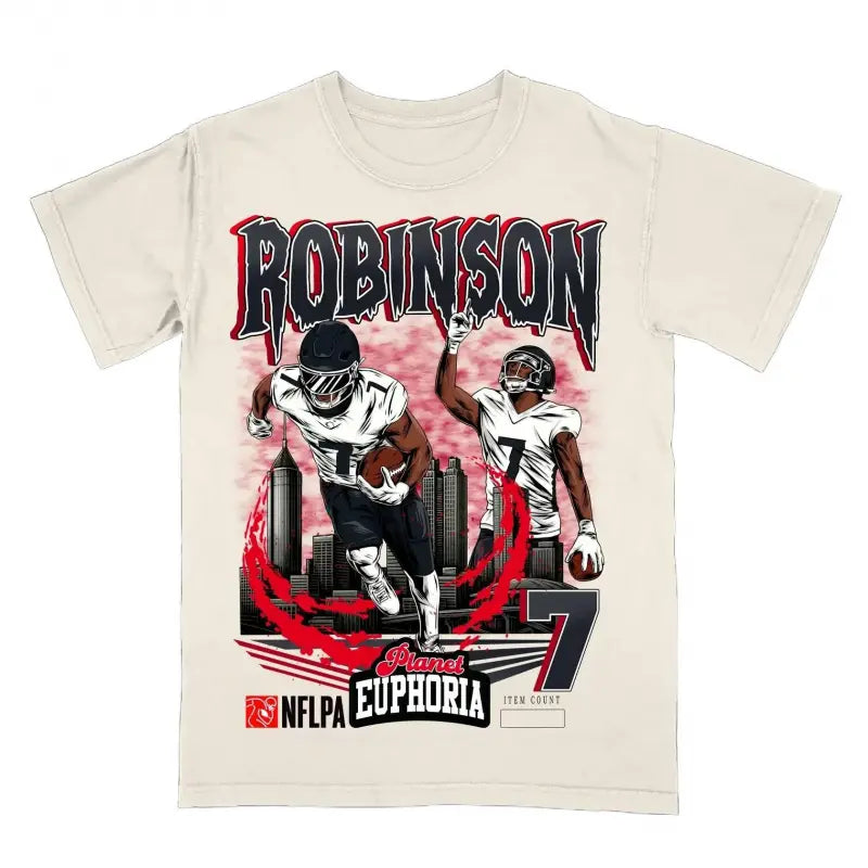 100% cotton T-shirt, unisex, suitable for gifting.Bijan/Robinson Tee TShirt - Hoodie American Football，NFL