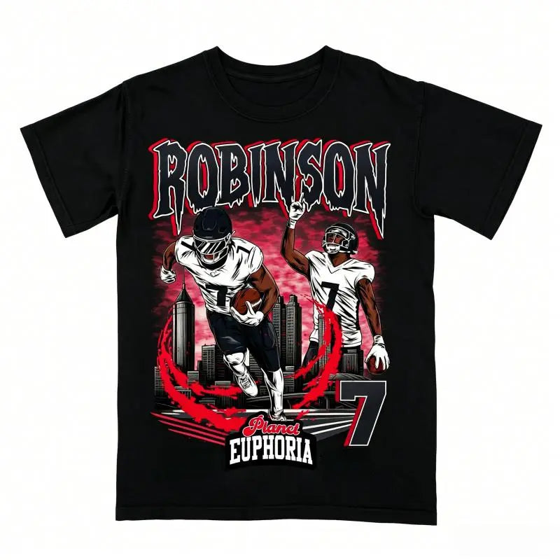 100% cotton T-shirt, unisex, suitable for gifting.Bijan/Robinson Tee TShirt - Hoodie American Football，NFL
