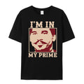 [Premium Vintage Print T-Shirt] Doc Holiday -I'M In My Prime.- Tombstone -Movie Vintage Print T-Shirt For Men And Boys - Premium Quality, Casual, Short Sleeve, Crew Neck, Comfortable, Classic Fit, Gifts - Summer Casual Street Wear Essential 25612..