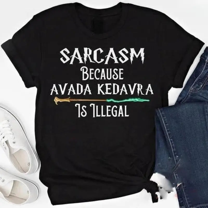 Men's Cotton Shortsleeve Casual Slim-Fitting Tshirt - Customized Funny Severus Snape Money-Holding Meme Menswear Top, Grunge Style, Round Neck, for Potterhead Wizarding School Party