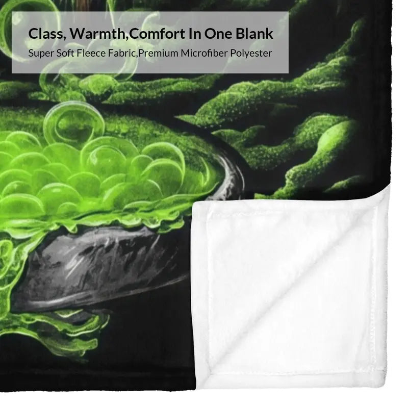 Comfortable Disney Villains Maleficent, Evil Queen & Ursula Poison Cauldron Halloween-Christmas Fleece Throw Blanket for Gifting (Textiles & Soft Furnishings Bedding Linens),comfrt